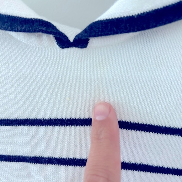 Janie and Jack Nautical Striped Kids One Piece 12-18 months - Picture 3 of 4